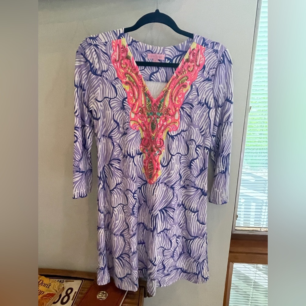 Lilly Pulitzer Bordeaux Tunic Dress